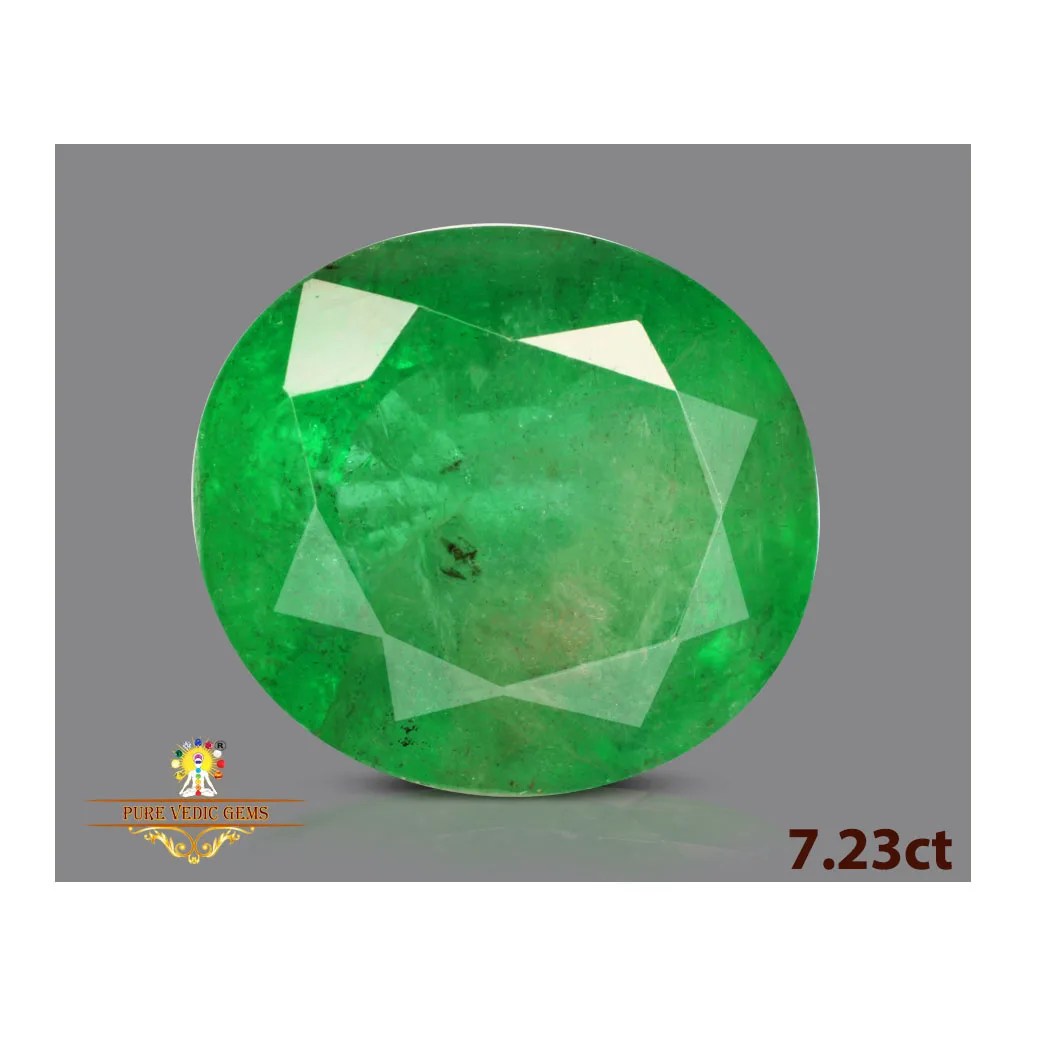 Emerald 7.22ct. (Super Premium) view 2