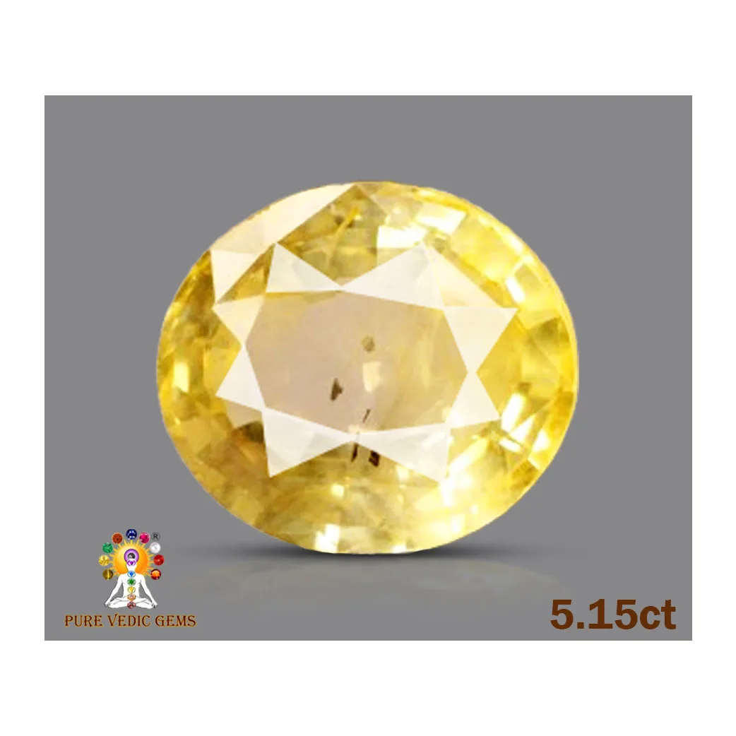 Yellow Sapphire 5.15ct. (Super Luxury) — image 1