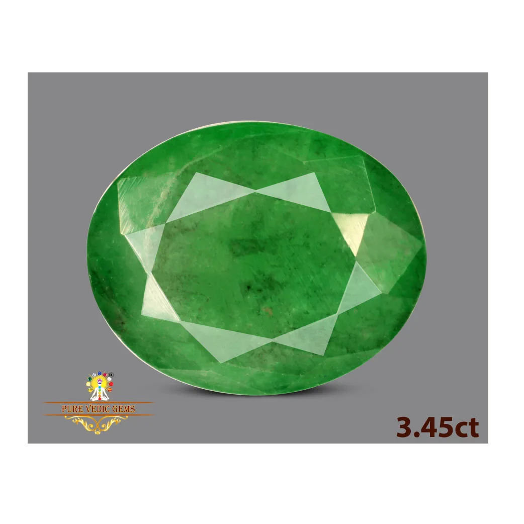 Emerald 3.46ct. (Super Premium) view 2