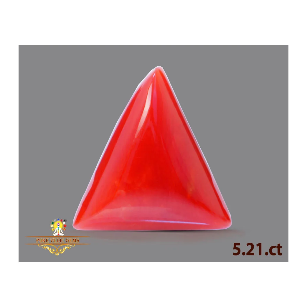 Red Coral 5.21ct.