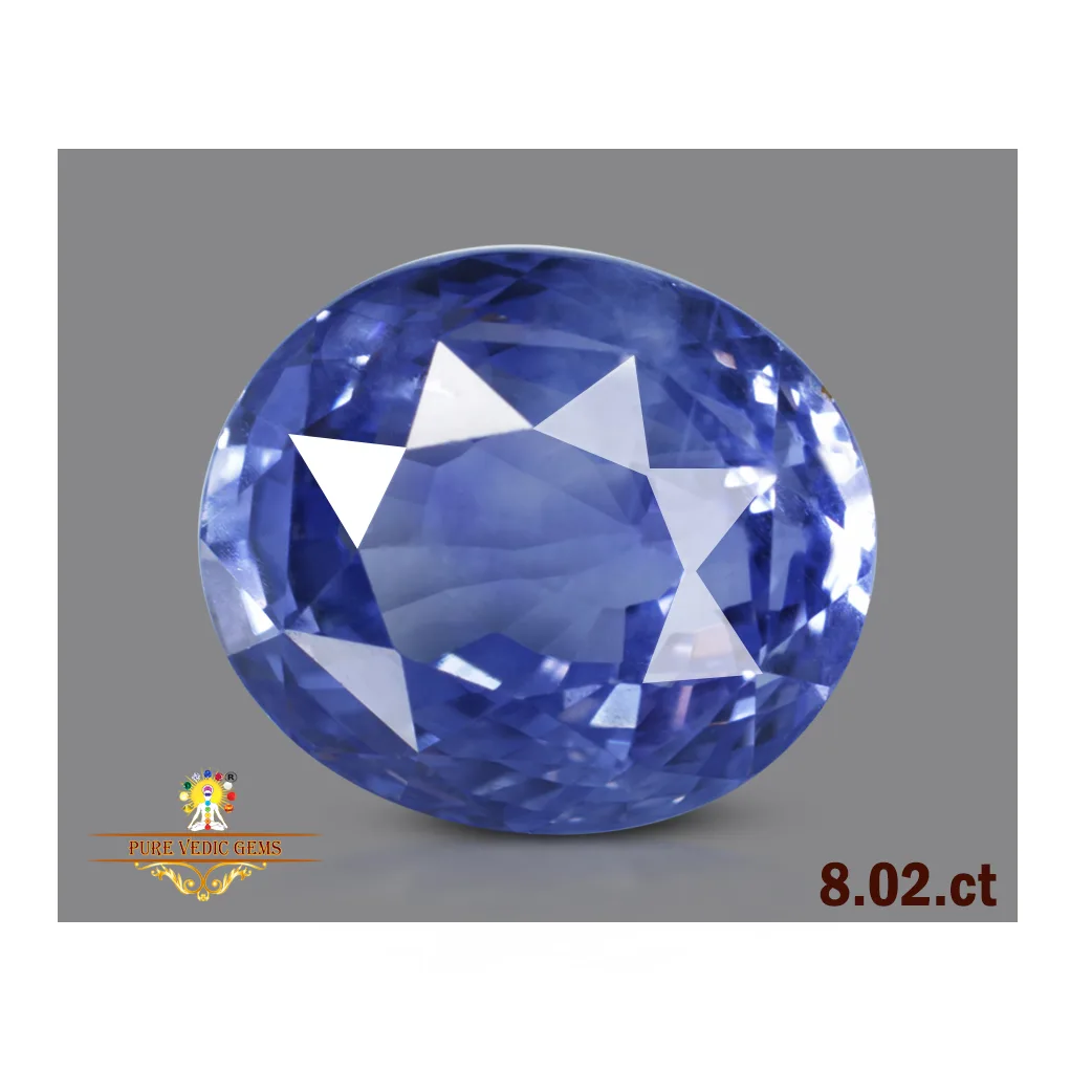 Blue Sapphire 8.01ct.On-Demand view 2