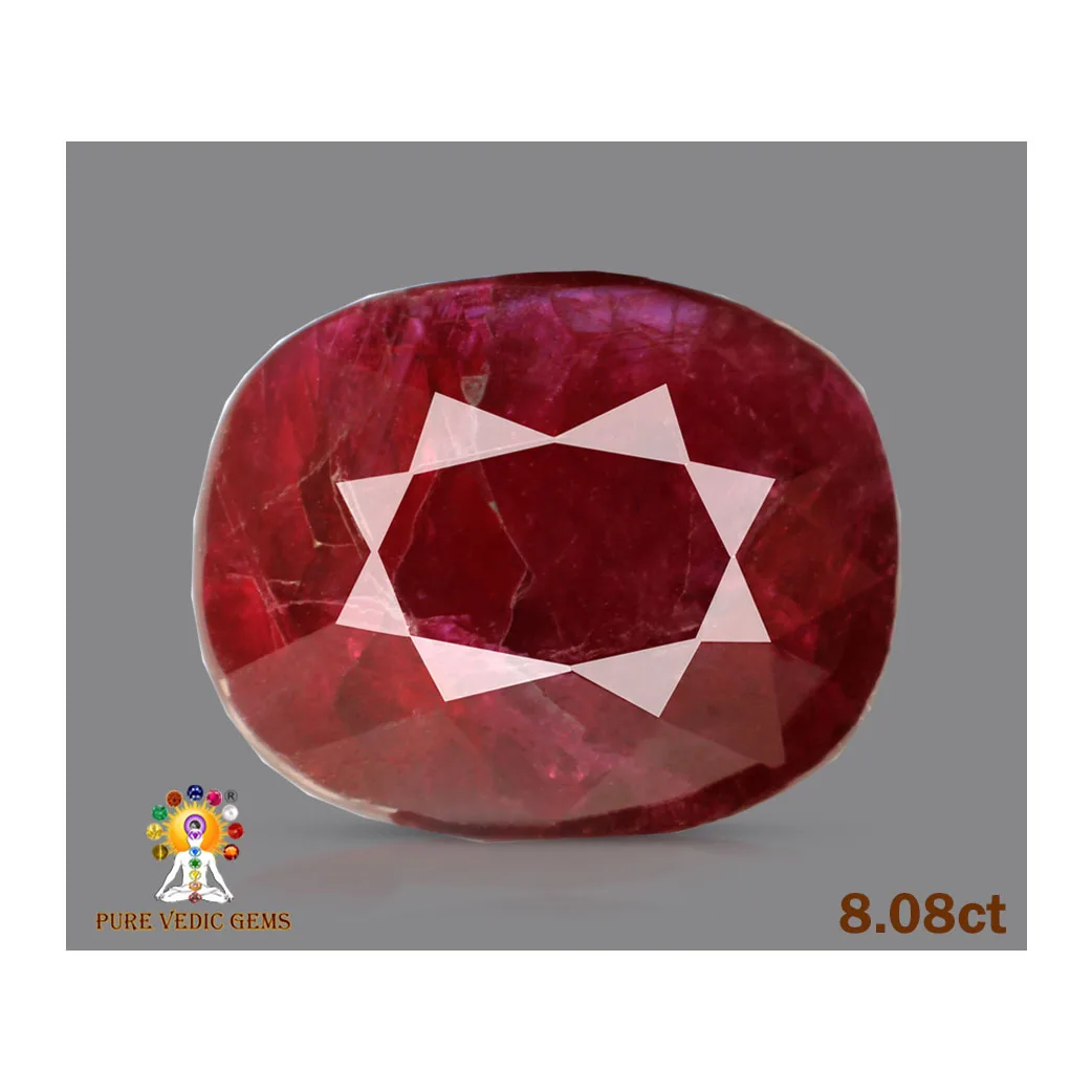 African Ruby 8.08ct. (Super Premium) — image 1