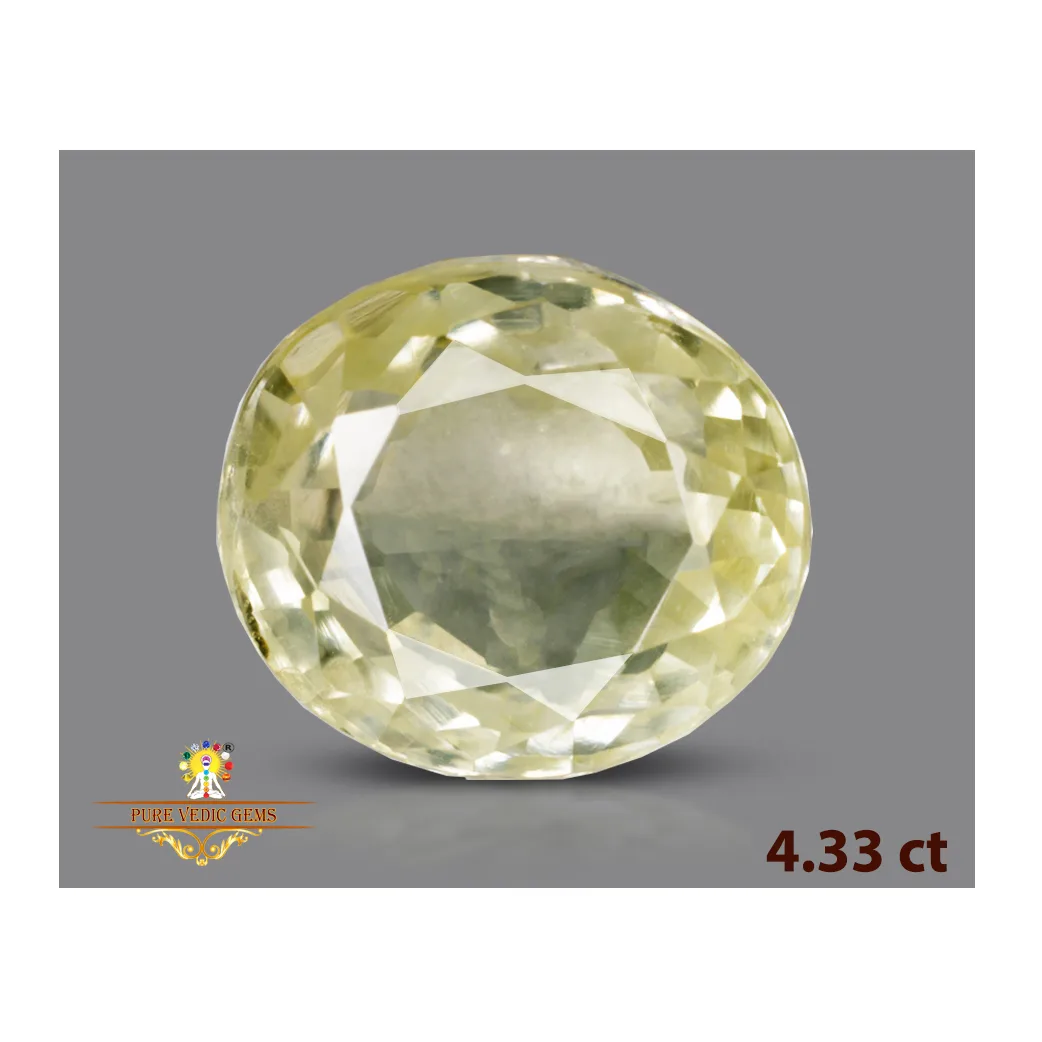 Yellow Sapphire 4.33ct.