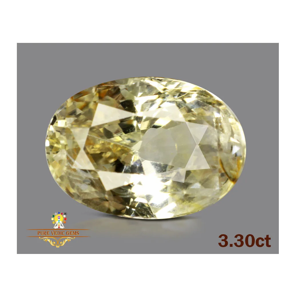 Yellow Sapphire 3.30ct.