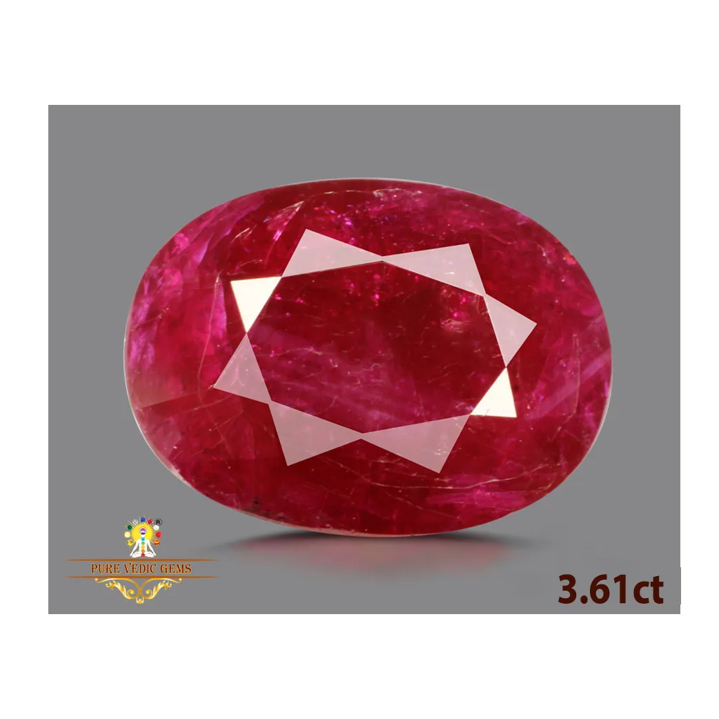 African Ruby 3.61ct. (Super Premium)