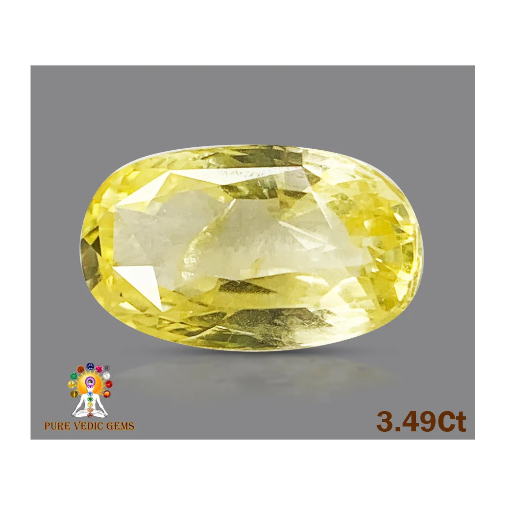 Yellow Sapphire 3.49ct. (Luxury)