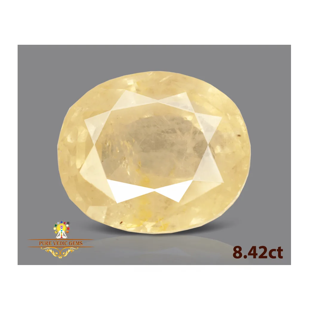 Yellow Sapphire 8.42ct.