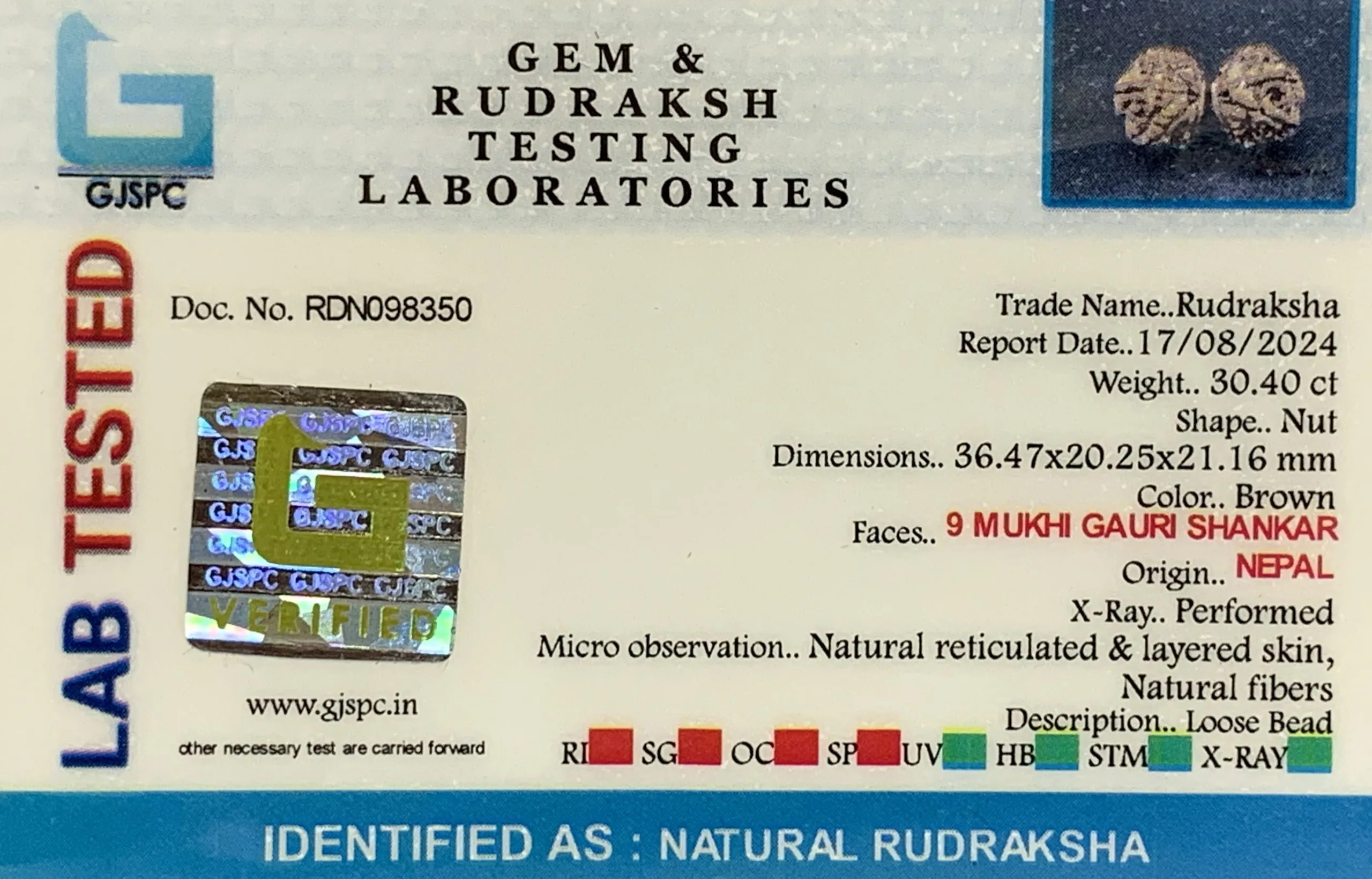 Gauri Shankar (6.080g) view 2
