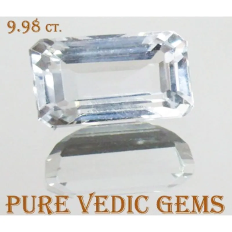 White Topaz 9.98ct.