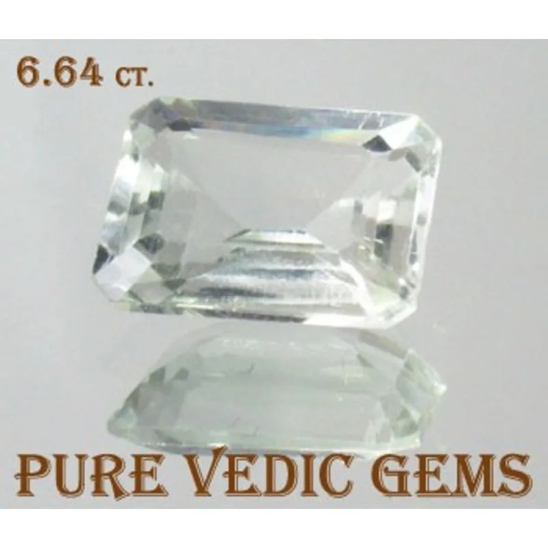 White Topaz 6.64ct.