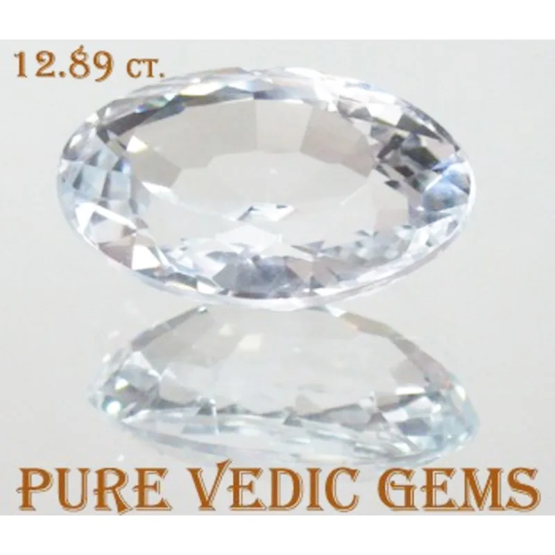 White Topaz 12.89ct.