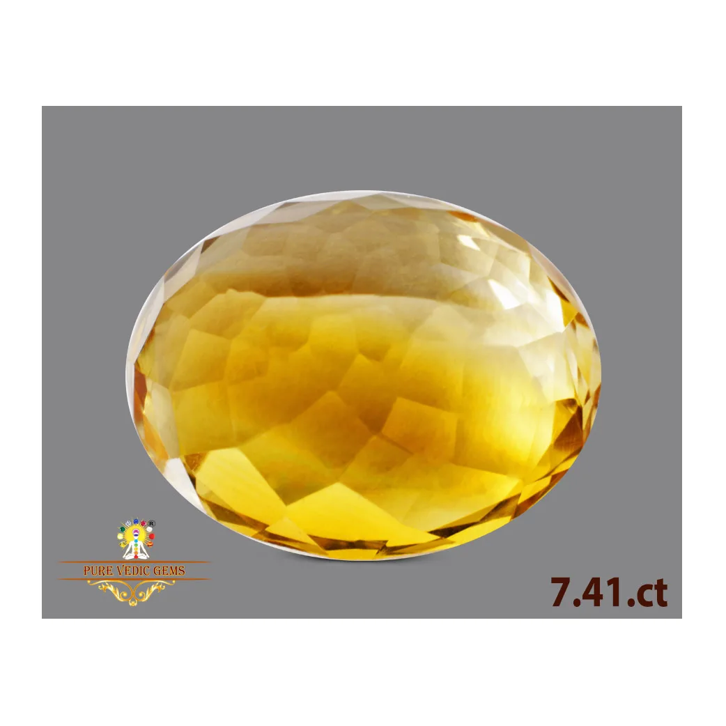 Citrine 7.41ct. view 2