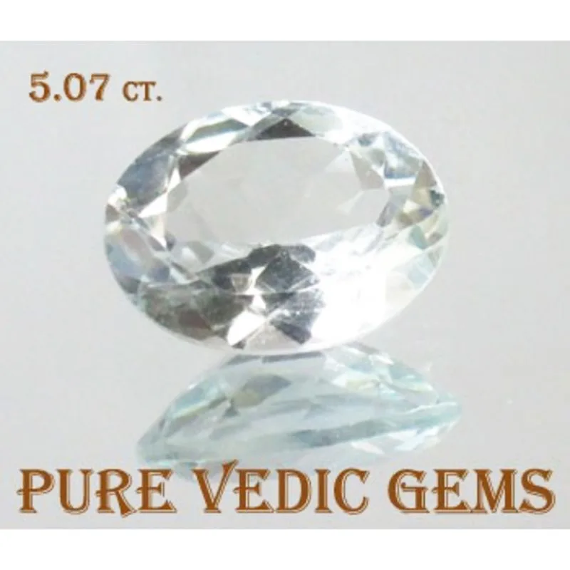 White Topaz 5.07ct.