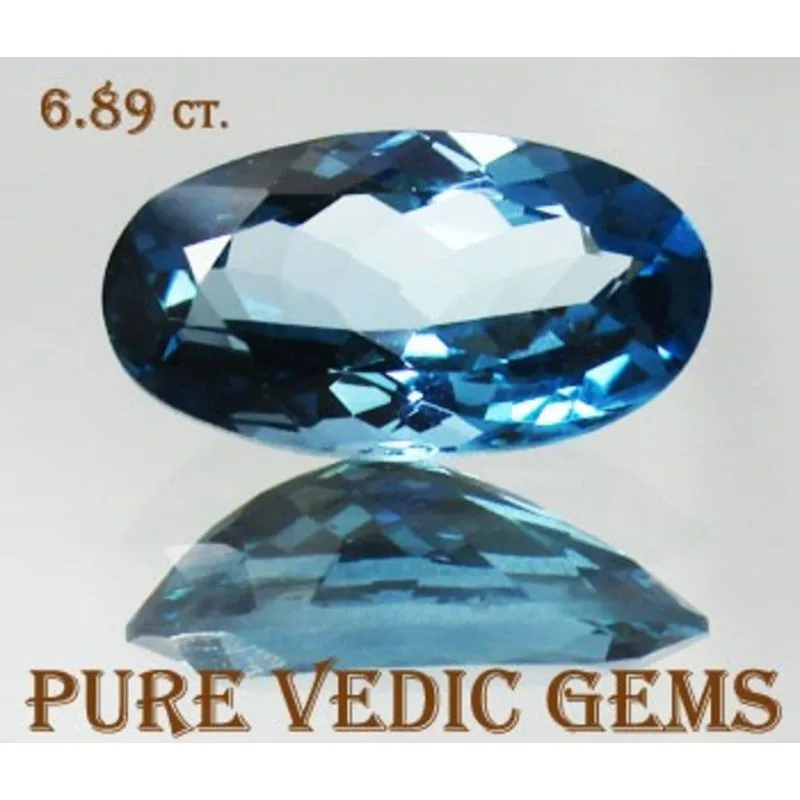 Blue Topaz 6.89ct.