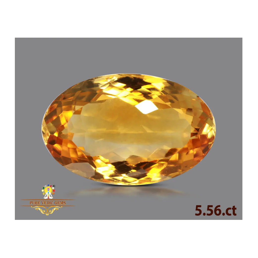 Citrine 5.56ct.