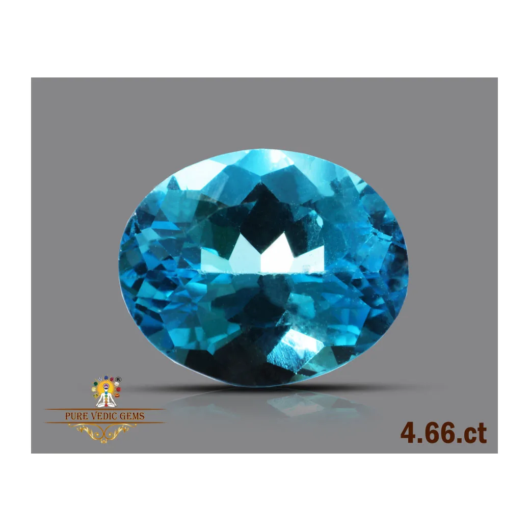 Blue Topaz 4.66ct.