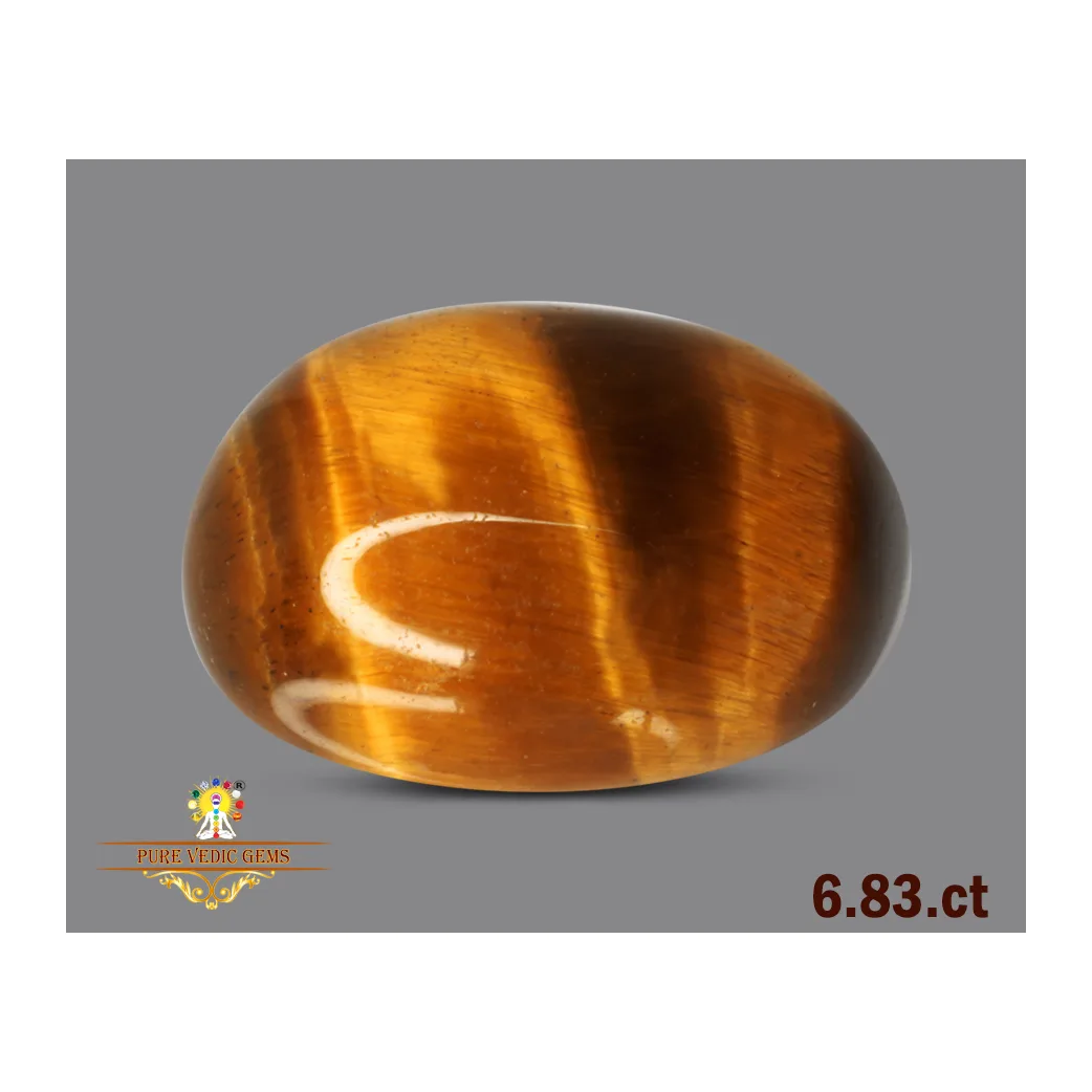 TIGER EYE 6.83ct.