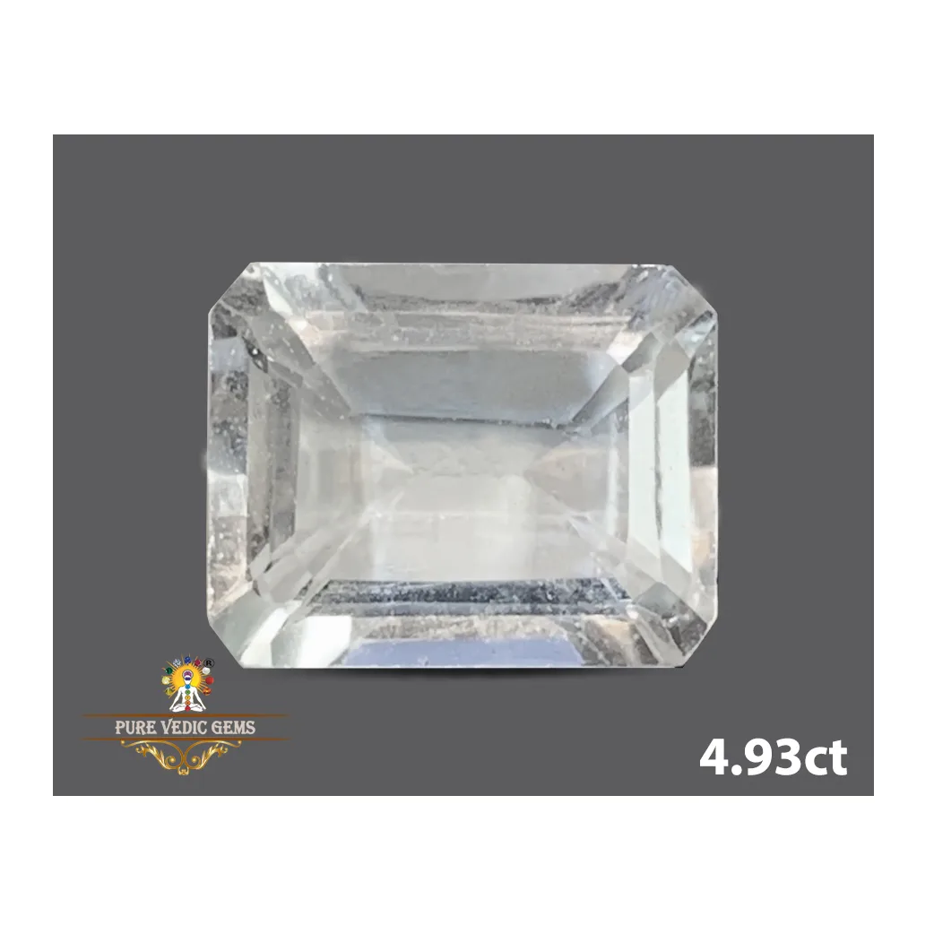 White Topaz 4.93ct.