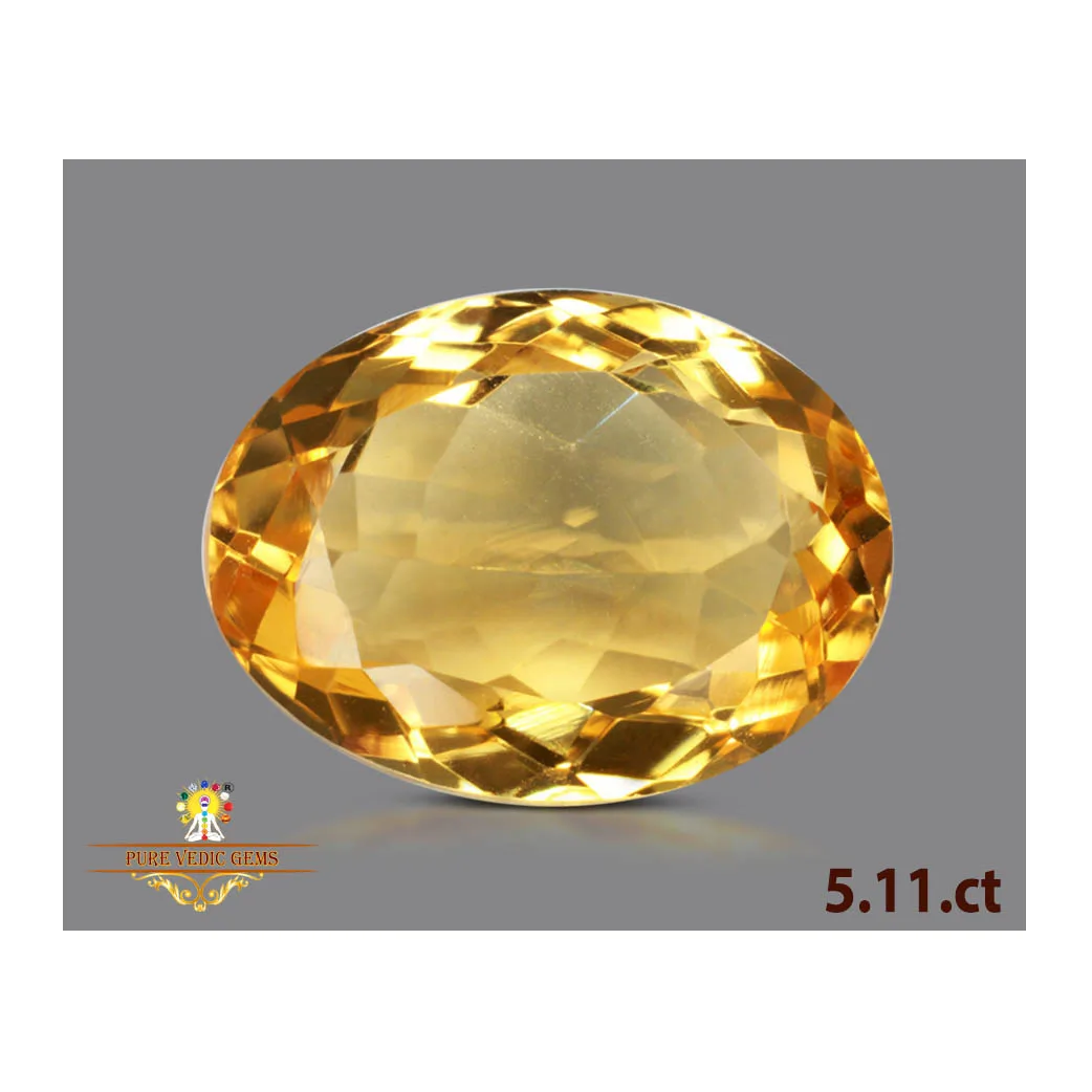Citrine 5.11ct.