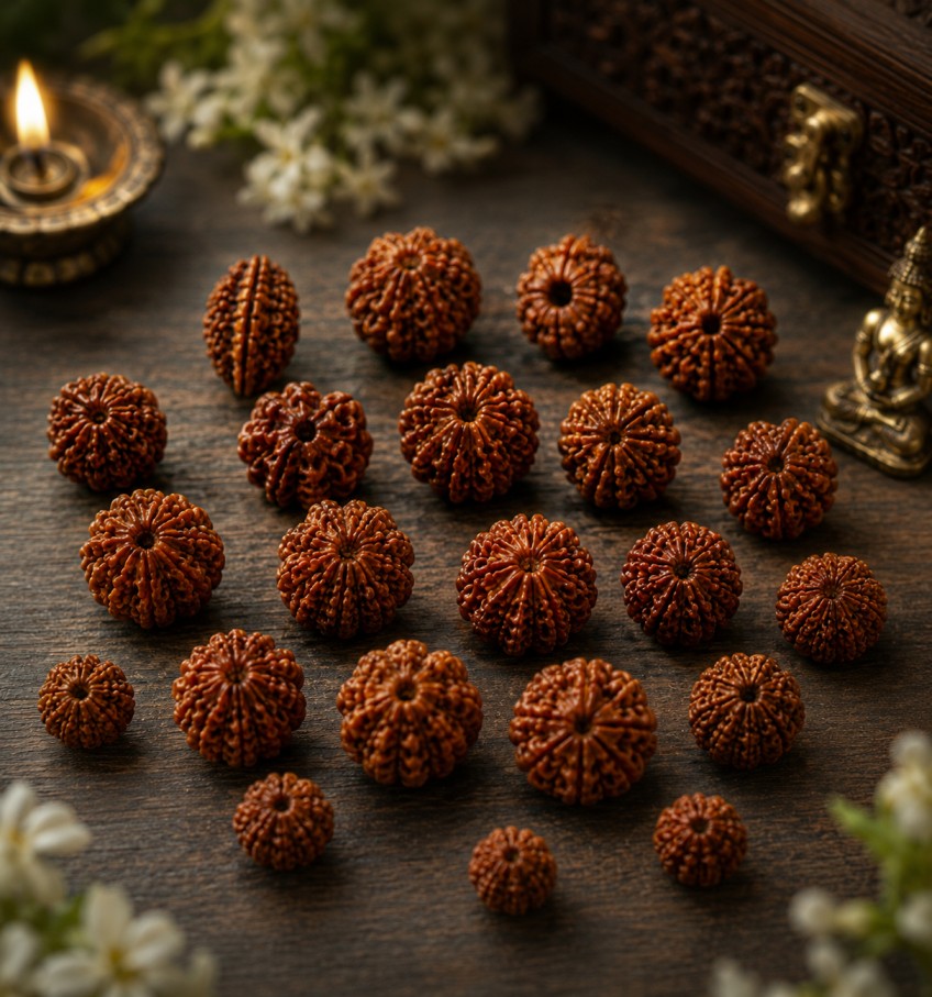 1-15 Finest Quality Rudrakshas