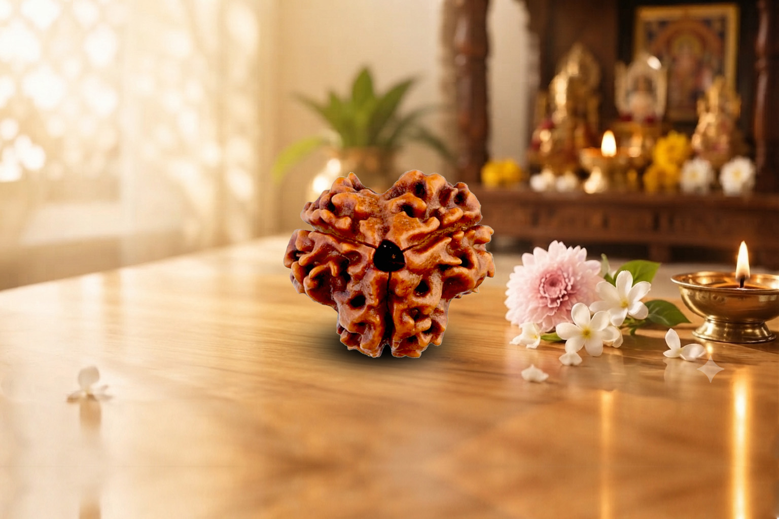 3 Mukhi Rudraksha